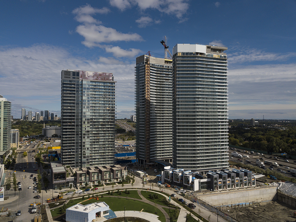 Drone Shot at Concord Park Place